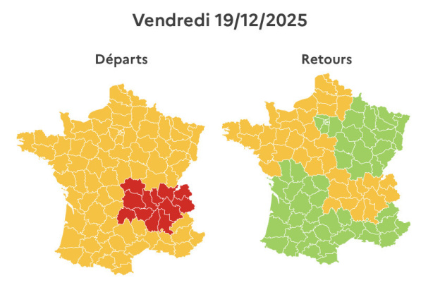 Départ en vacances de Noël, comment éviter les bouchons en Ile-de-France ? Les prévisions