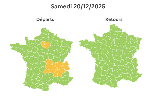 Départ en vacances de Noël, comment éviter les bouchons en Ile-de-France ? Les prévisions