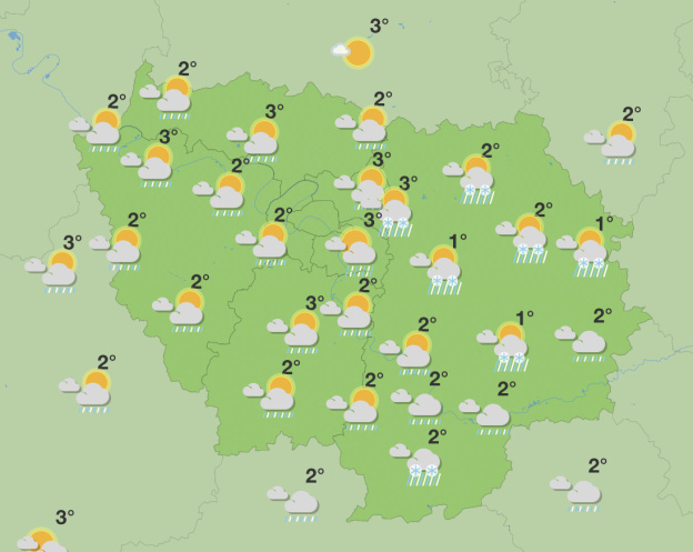 Neige et verglas en Île-de-France ce week-end : les prévisions