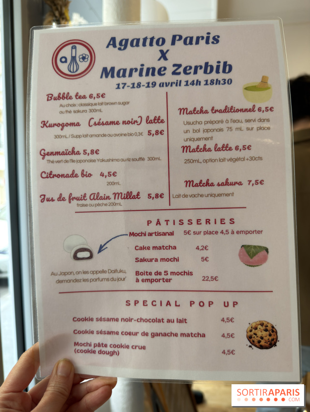 Des mochi-cookies ? le salon de thé éphémère insolite à Paris