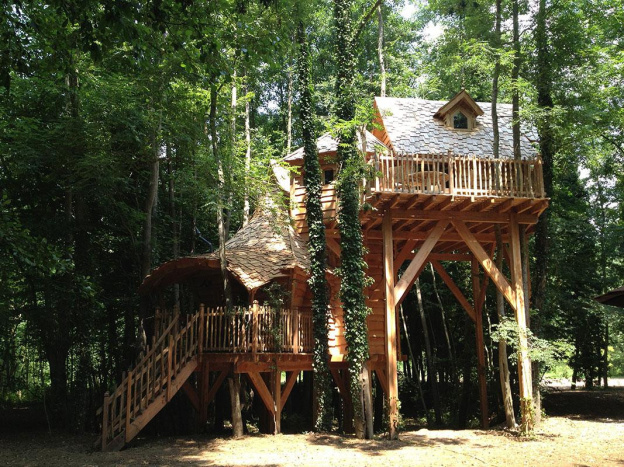 Les Cabanes du Moulin : cabanes dans les arbres en île de France, le bon plan