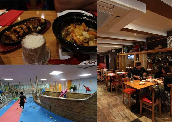 Chez Hé, le restaurant chinois - parc de jeux