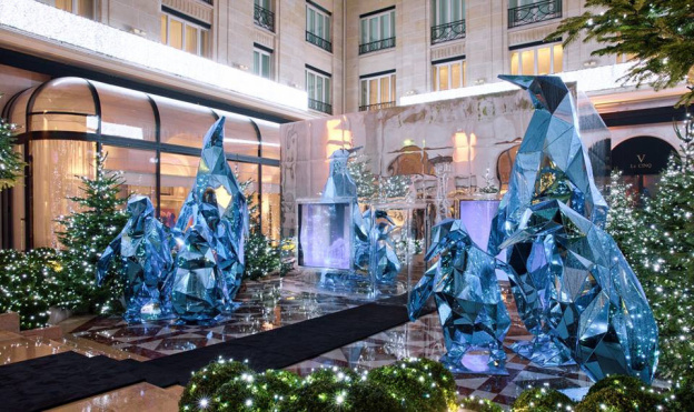 Ice lounge experience, le bar givré du George V