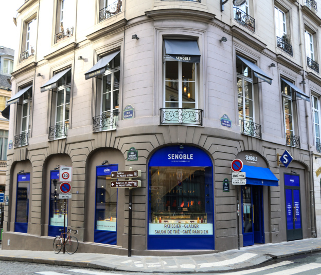 Senoble ouvre sa première pâtisserie-salon de thé à Paris