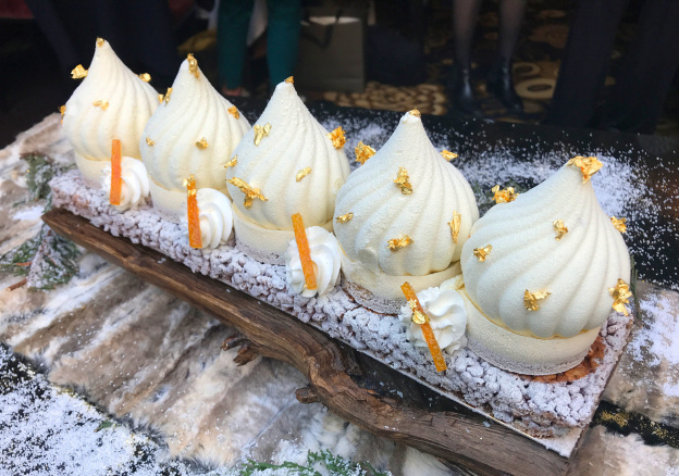 Bûche de Noël 2017 à L’Hôtel du Collectionneur