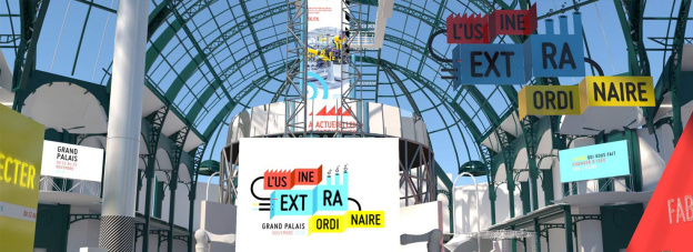 Le Grand Palais transformé en Usine Extraordinaire