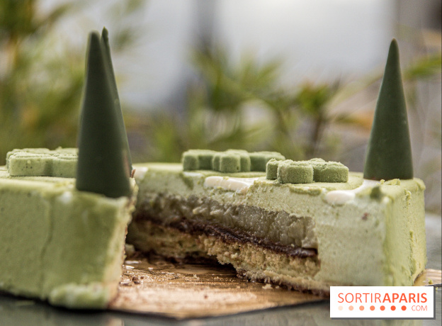 La Bûche Jardins de l'Auberge du jeu de Paume by Julien Lucas