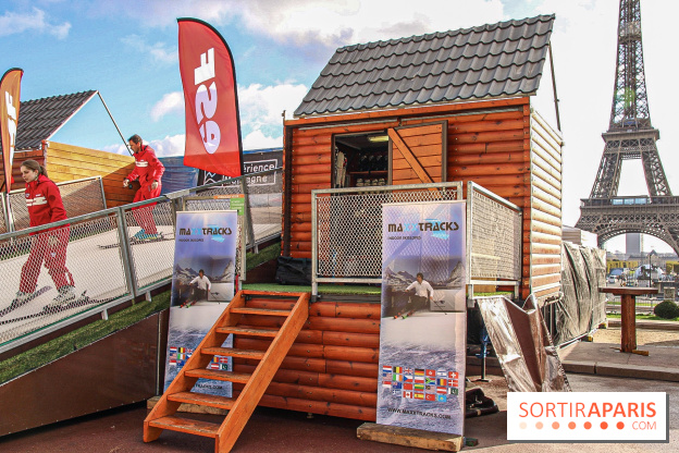 Une station de sport d'hiver au Trocadéro, Expérience Montagne à Paris