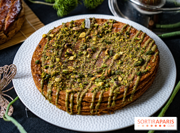 La galette des rois pistache de Tartelettes 