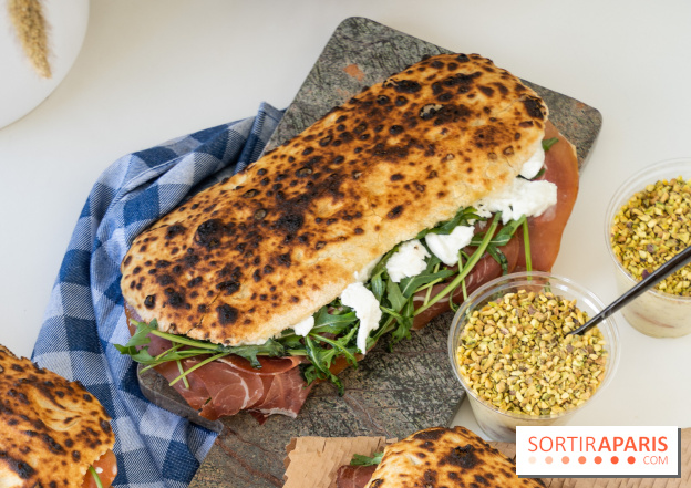 Panuozzi, les sandwich-pizza en livraison à Paris