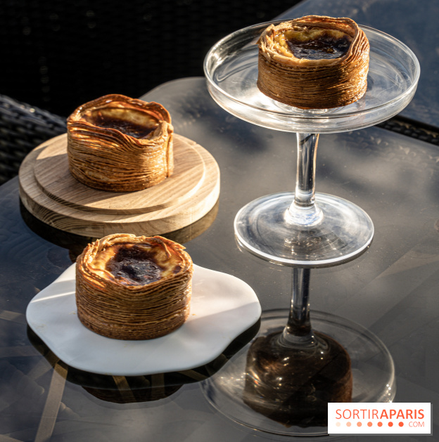 Le Flan Parisien de Maxence Barbot chez Fou de Pâtisserie