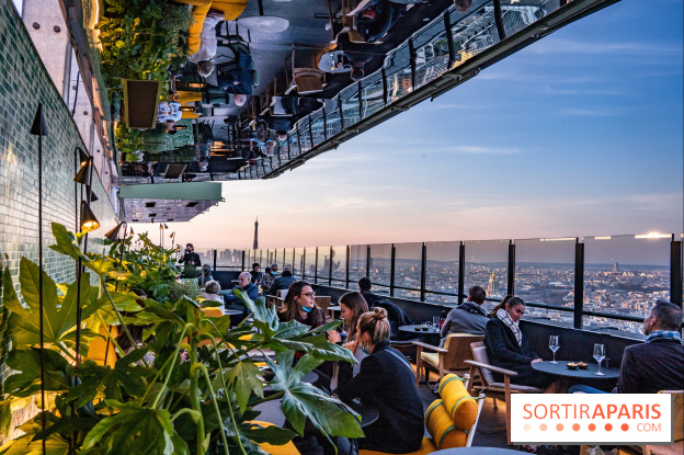 Le Skybar rooftop, le plus haut bar à ciel ouvert de Paris