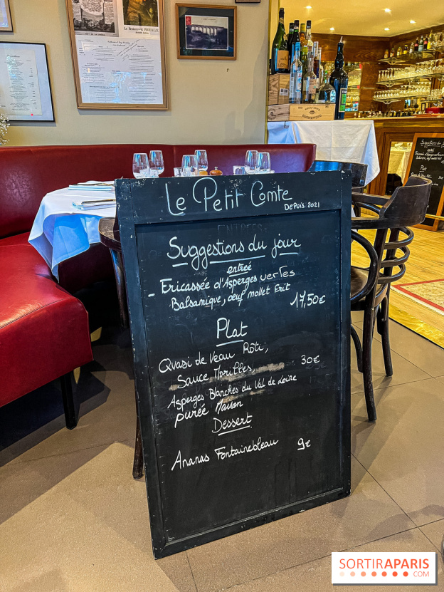 Le Petit Comte, le bistrot gourmand de Boulogne