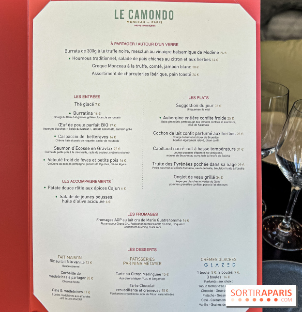 Le Camondo, une cuisine divine responsable et une terrasse verdoyante aux abords du Parc Monceau