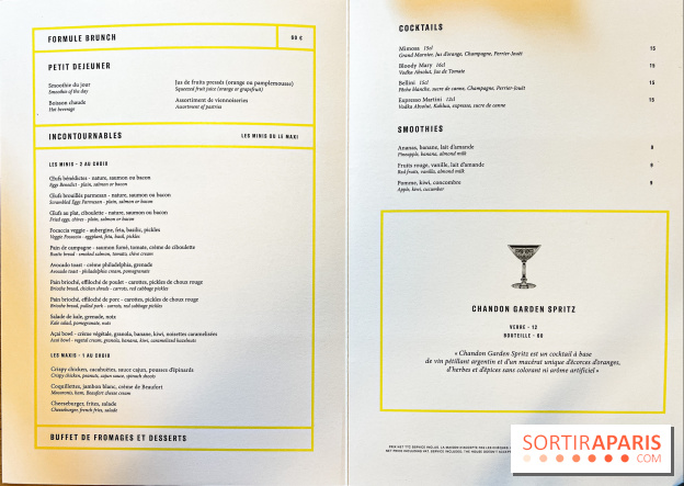 Le nouveau brunch gourmand de la Villa M