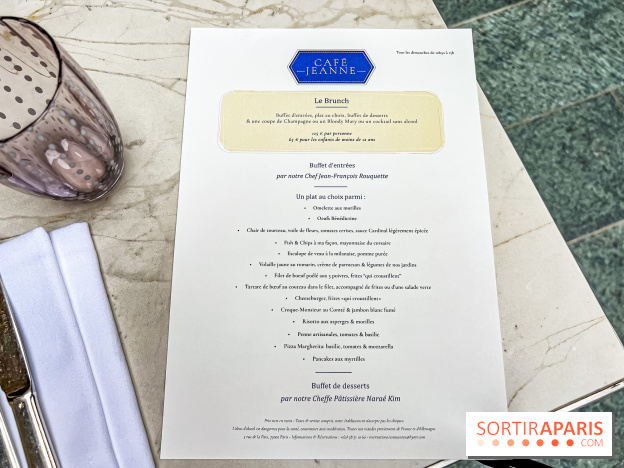 Le brunch chic et enchanté du Café Jeanne au Park Hyatt Paris Vendôme