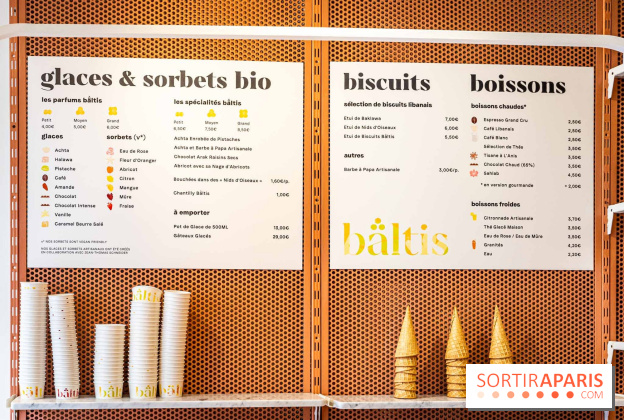 Bältis, le nouveau glacier Libanais Bio qui réveille le Marais