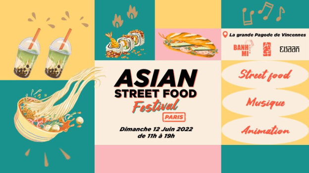 The Asian Street Food Festival at the Great Pagoda of Vincennes