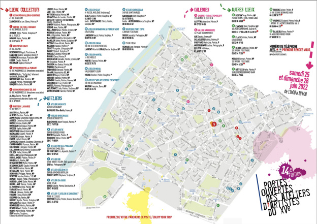 Portes Ouvertes des Ateliers d’Artistes du 15ème 2022