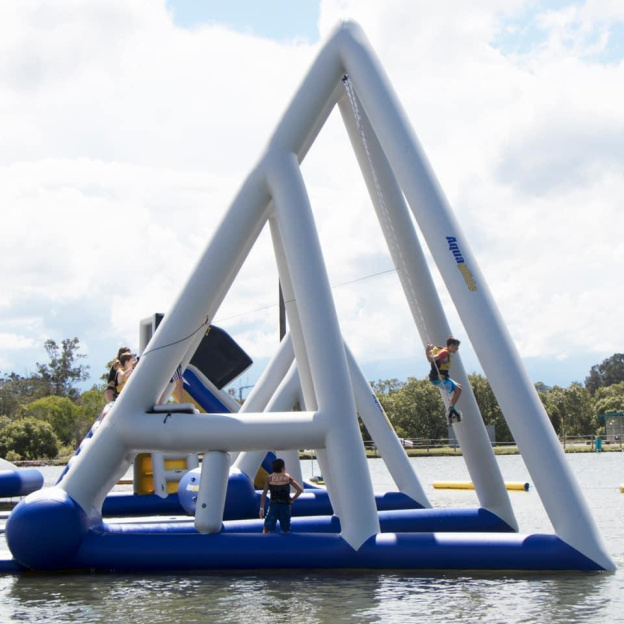 Aqua Slide Park, le parc aquatique gonflable dans l'Oise à Longueil Sainte Marie