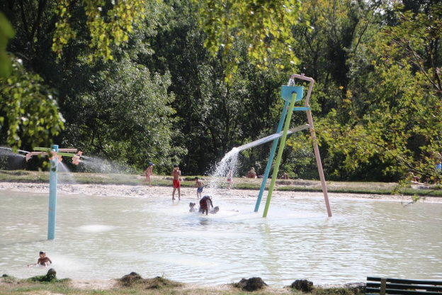 Le Parc Hérouval, le parc de loisirs avec plage et jeux d'eau