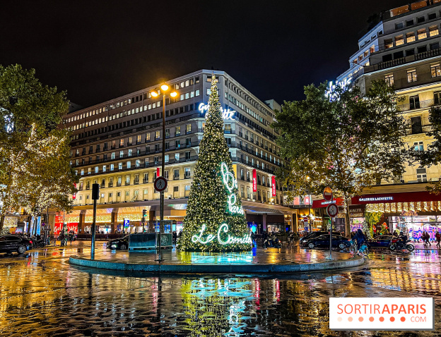 The most beautiful trees of this Christmas 2022 in Paris