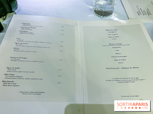 La Table du Connétable, le restaurant étoilé par Clément le Norcy - menu - carte - auberge du jeu de paume