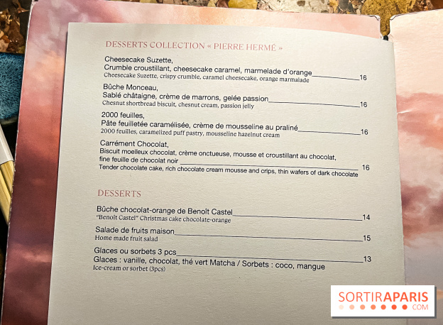 Too Restaurant, le restaurant panoramique de Paris, menu et photos