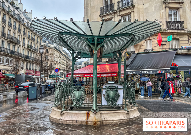 station de métro de Type B d'Hector Guimard - chatelet