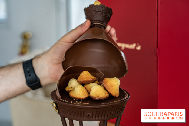 Lumières de Paris, l'oeuf de Pâques 2023 du Fouquet's Paris par Anthony Coquereau