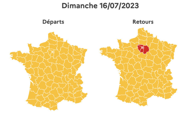 Bison Futé annonce un week-end du 14 juillet 2023 difficile, organisez-vous !