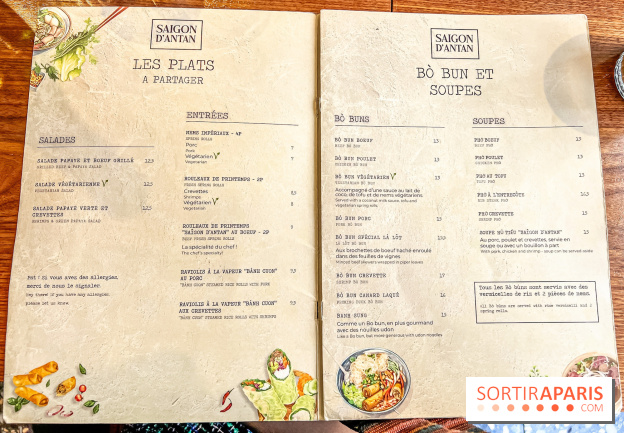 Saigon d’Antan, le restaurant vietnamien authentique à Paris près du Jardin du Luxembourg