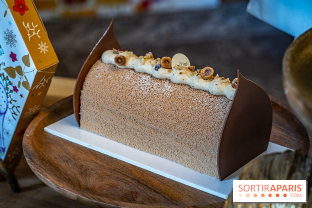 La Bûche de Noël Luge de Lenôtre par Etiennne Leroy et les créations de fête 2023