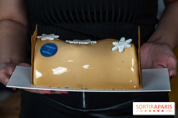 Bûche de Noël "Slalom" par Merouan Bounekraf en Livraison Nationale