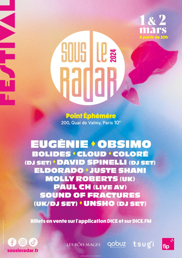 Festival Sous le Radar 2024 : seconde édition au Point Éphémère