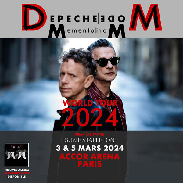Depeche Mode en concert à l'Accor Arena de Paris : tout ce qu'il faut savoir