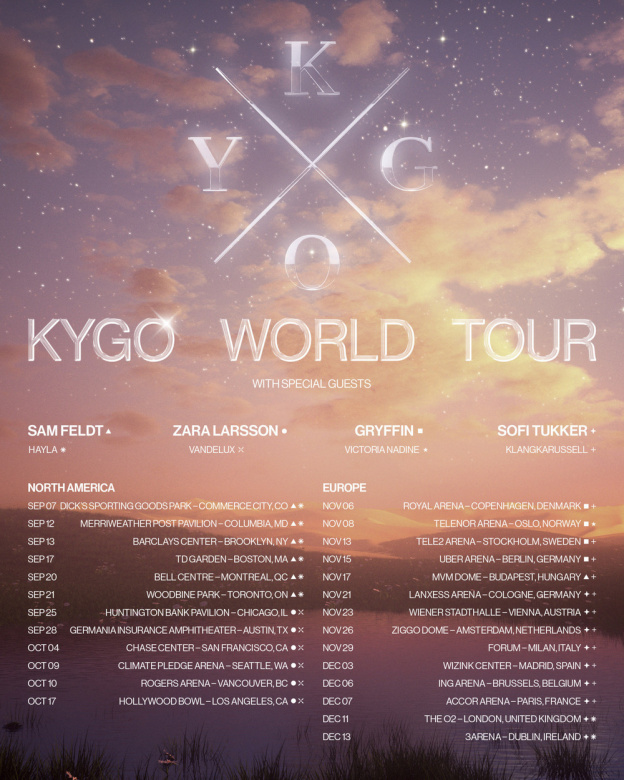 Kygo en concert à l'Accor Arena de Paris en décembre 2024