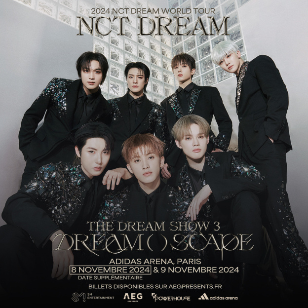 NCT Dream en concert à l’Adidas Arena à Paris en novembre 2024, nouvelle date