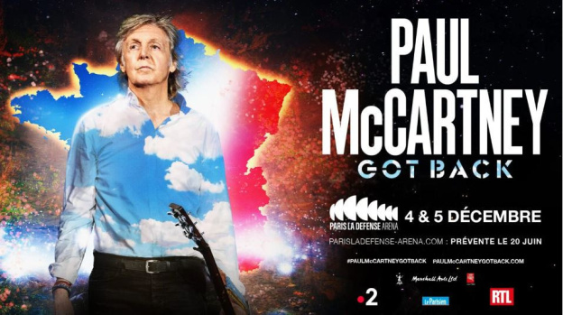 Paul McCartney en concert à Paris La Défense Arena en décembre 2024
