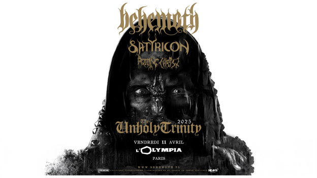 Behemoth et Satyricon en concert à l'Olympia à Paris en avril 2025