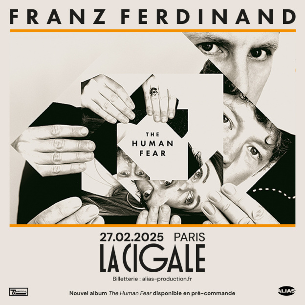 Franz Ferdinand en concert à La Cigale en février 2025