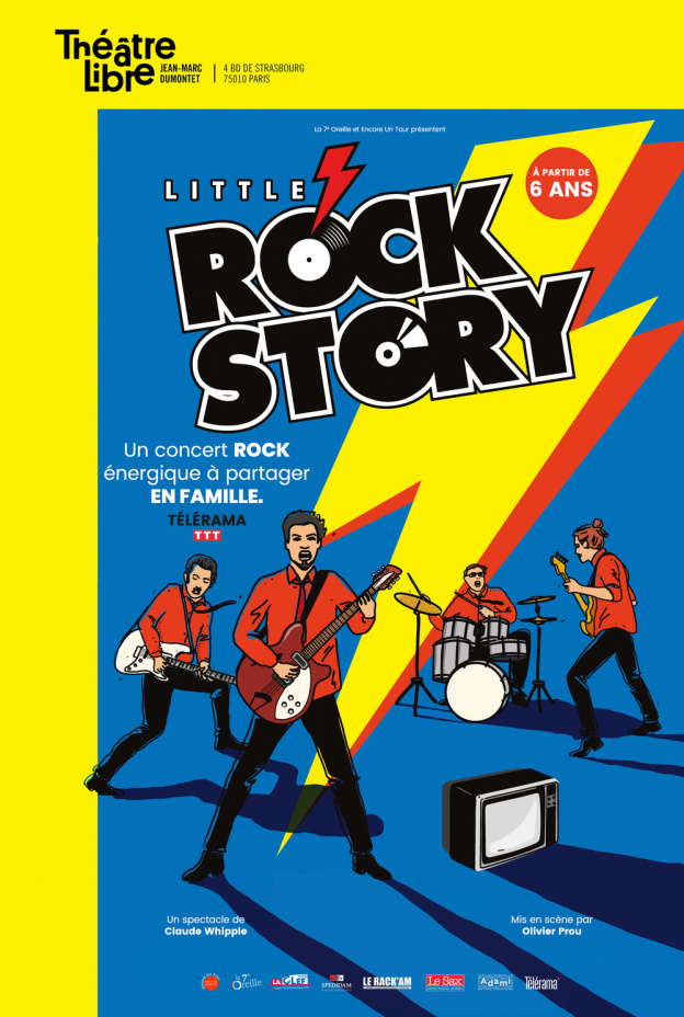 Little Rock Story au Théâtre Libre : 75 ans d’histoire du rock à vivre en spectacle musical
