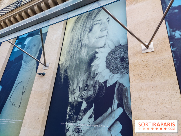 Paris : une installation de photos visible sur la future Fondation Cartier située près du Louvre