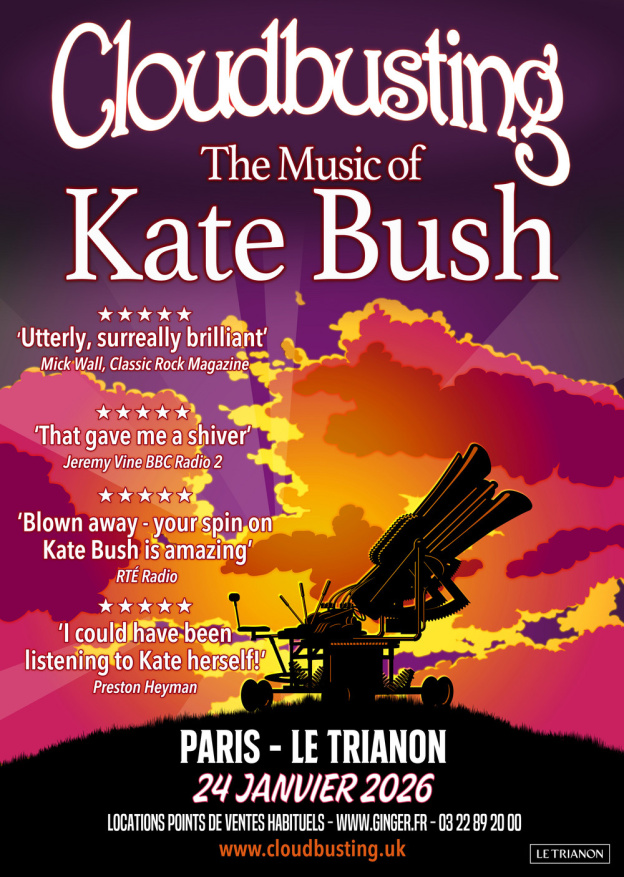 The Music of Kate Bush : concert hommage signé Cloudbusting à Paris en 2026
