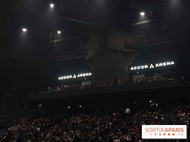 Pierre Garnier en concert à l'Accor Arena de Paris en décembre 2025