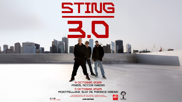 Sting en concert à l'Accor Arena de Paris en octobre 2025