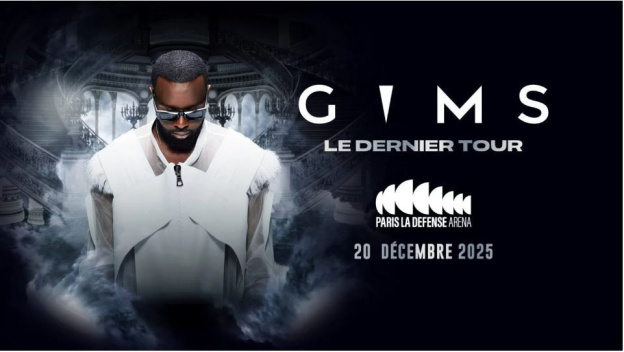 Gims en concert à Paris La Défense Arena en décembre 2025