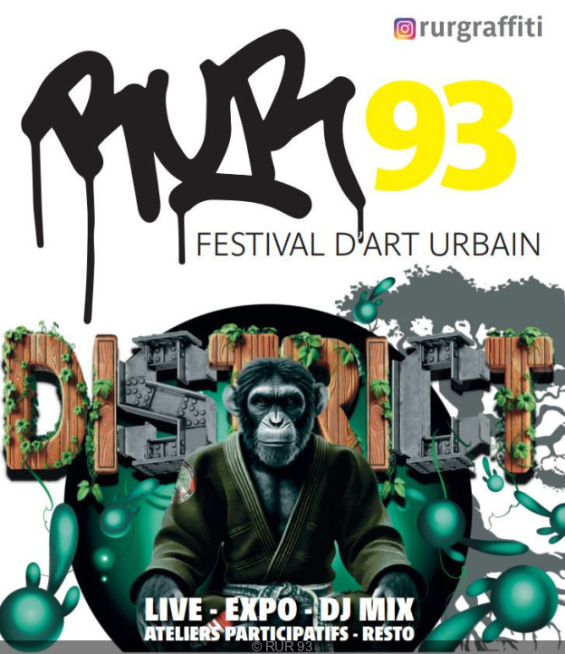 RUR 93 : un festival de street art à découvrir pendant deux jours à Montreuil