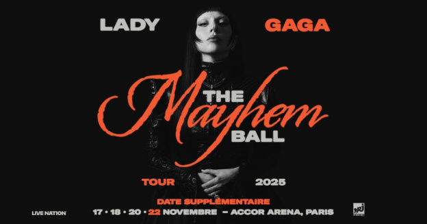 Lady Gaga en concert à l'Accor Arena de Paris en 2025, date supplémentaire