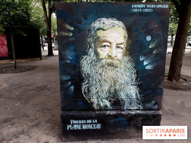 Street art : C215 réalise 11 portraits de figures célèbres dans le quartier de la Plaine-Monceau